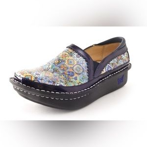 Alegria Debra Aztec Tile Shoes Size‎ 35 Euro Size 5 US Black